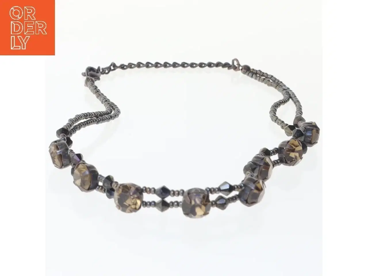 Billede 2 - Kæde med perler (str. 40 cm)