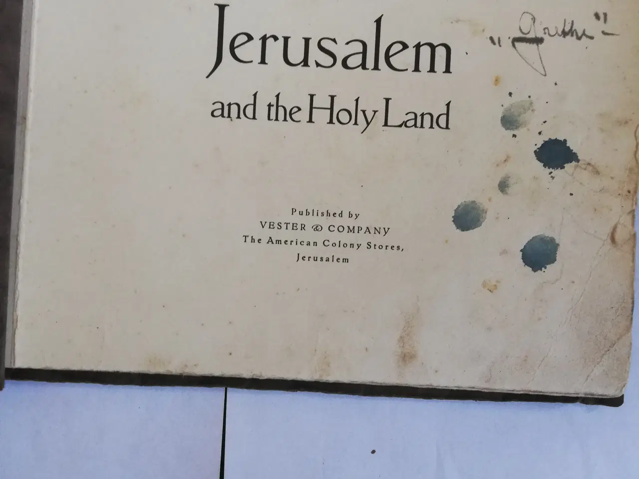 Billede 2 - Jerusalem and the holy land 