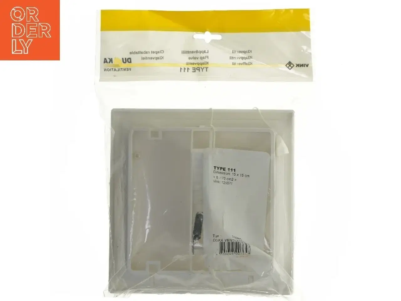 Billede 4 - DUKA ventilationsklappe Type 111 fra Vink (str. 15x15 cm)