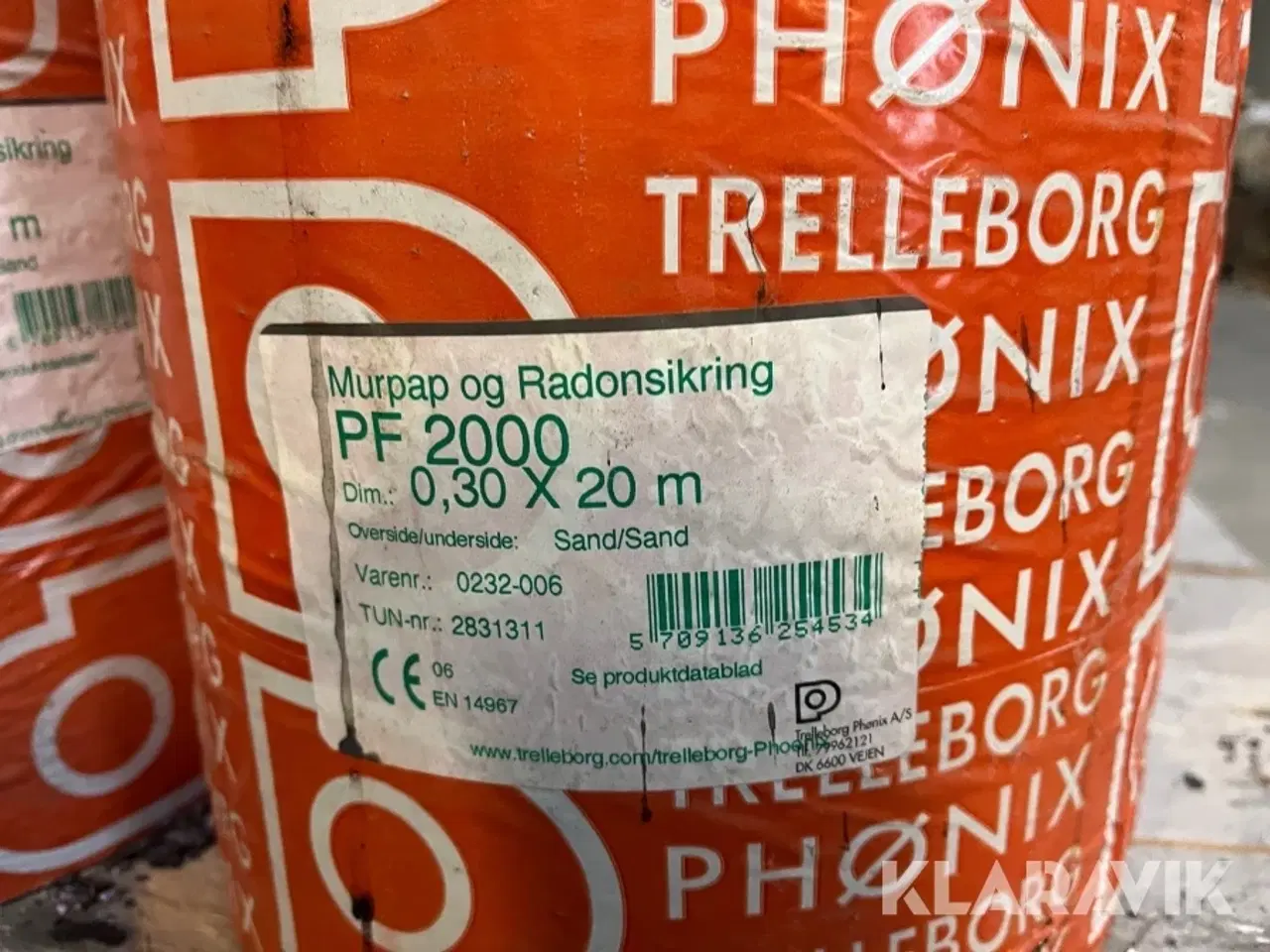 Billede 4 - Murpap og radonsikring Phønix PF 2000