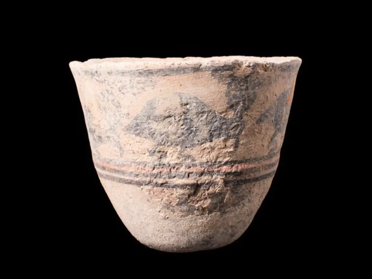 Billede 1 - Indus Valley keramikbæger 3000 f.Kr. Med fugle.