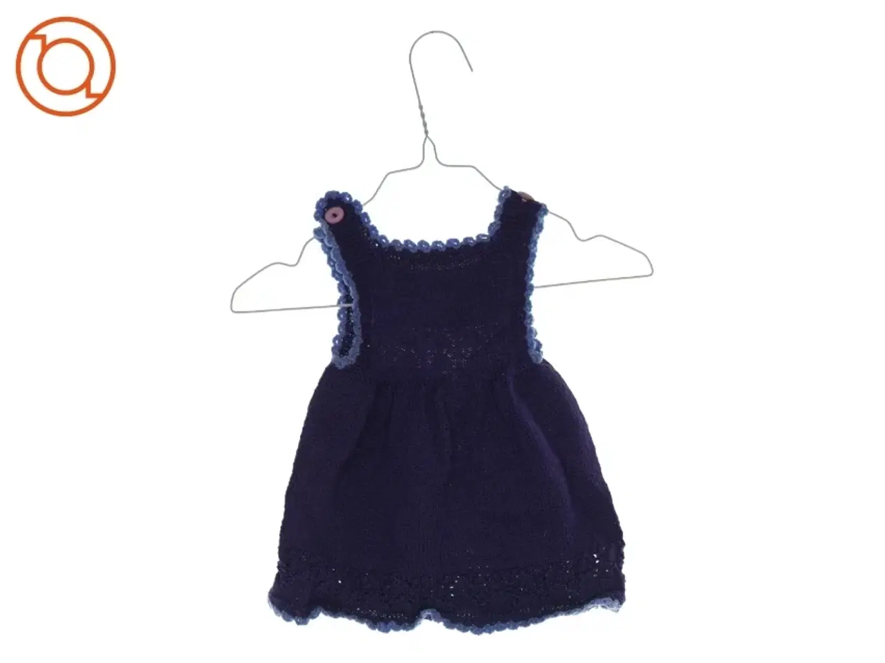 Billede 2 - Hjemmestrikket kjole (str. ca. 62) fra Ukendt (str. ca. 62)