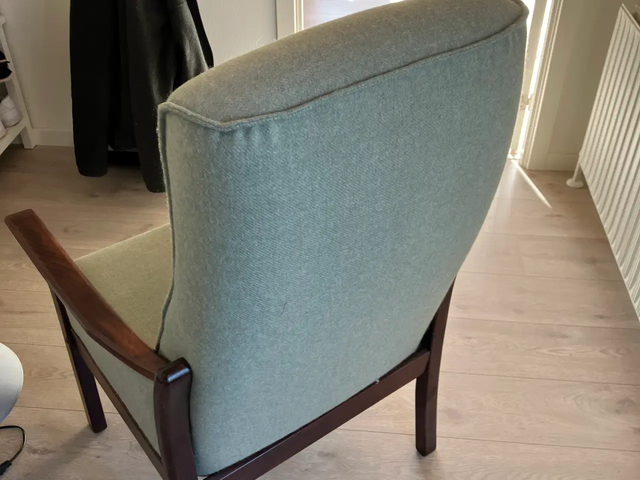 Billede 3 - Otiumstol med stofbetræk.