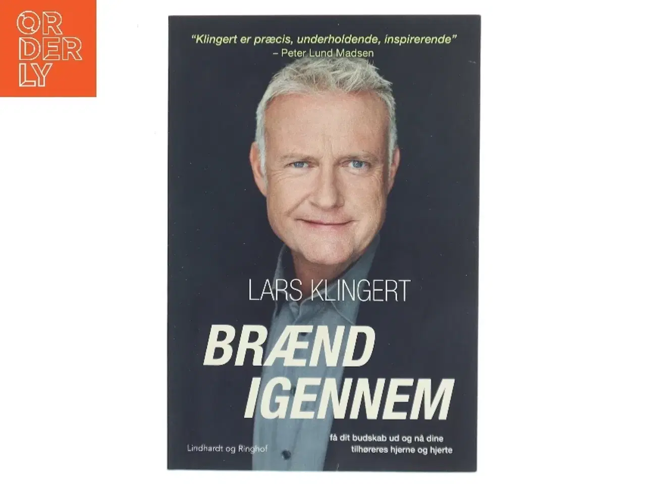 Billede 1 - Brænd igennem : få dit budskab ud og nå dine tilhøreres hjerne og hjerte af Lars Klingert (Bog)