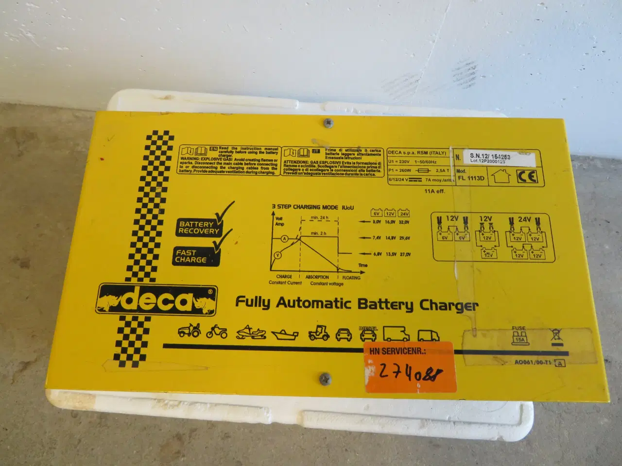 Billede 2 - Batterie oplader