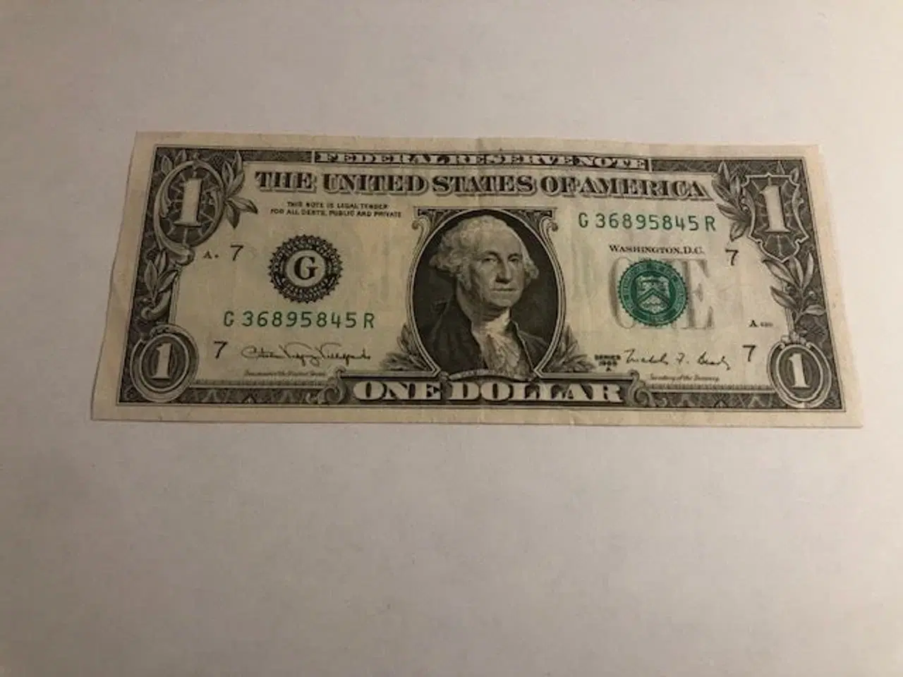 Billede 1 - One Dollar 1988A USA