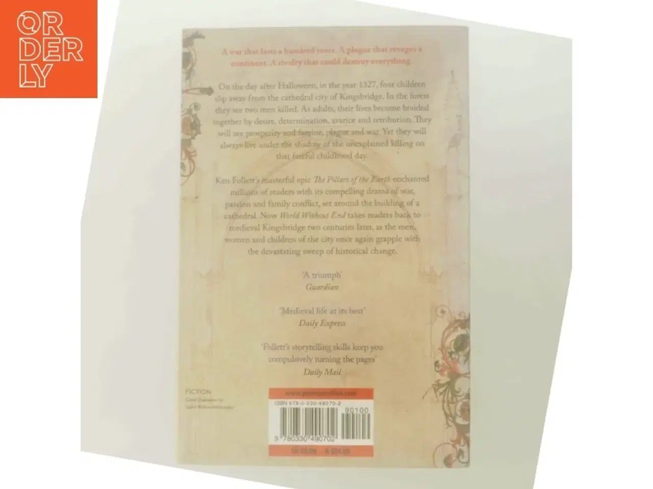 Billede 3 - World without end af Ken Follett (Bog)