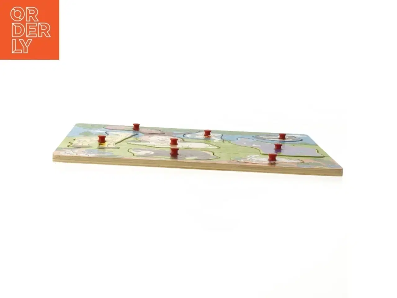 Billede 3 - Træpuslespil med dyremotiver (str. 30 x 22 cm)