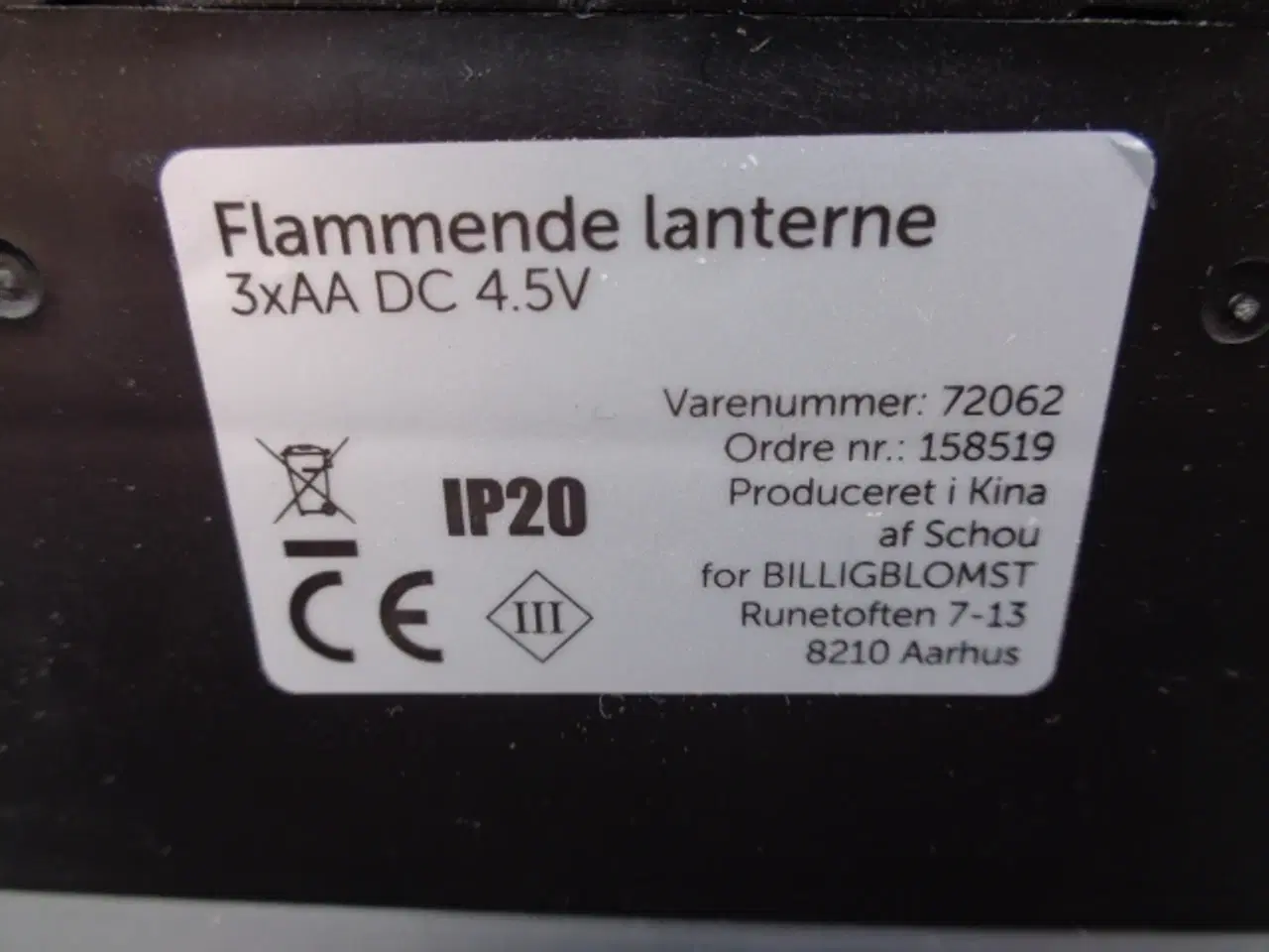 Billede 6 - Elektrisk lanterne