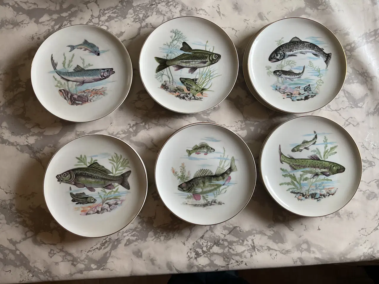 Billede 1 - Fiske Tallerkner