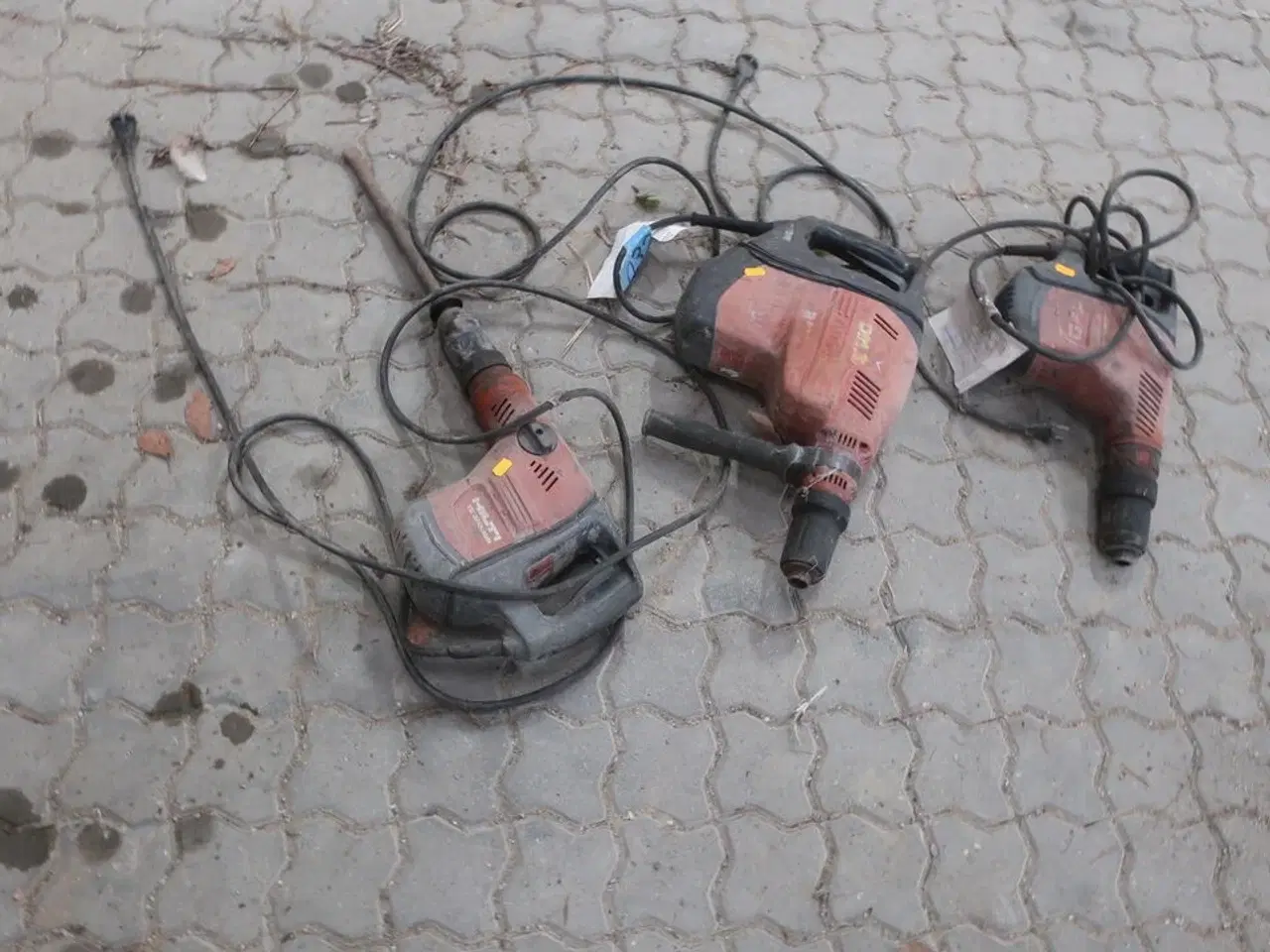 Billede 1 - 3 stk. Mejselhammer HILTI