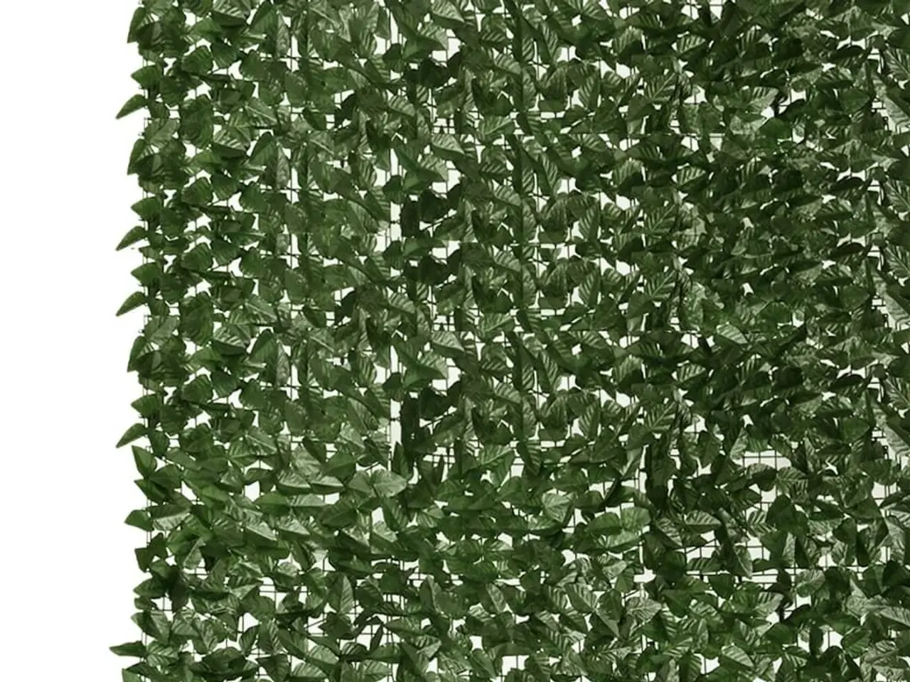 Billede 3 - Altanafskærmning 600x150 cm mørkegrønne blade