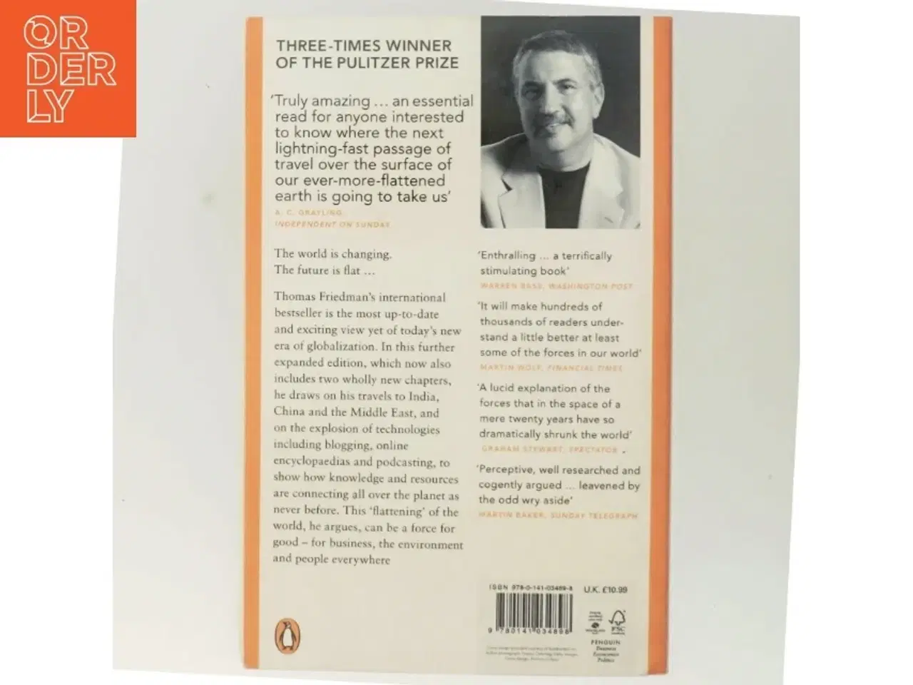 Billede 3 - The world is flat : the globalized world in the twenty-first century af Thomas L. Friedman (Bog)