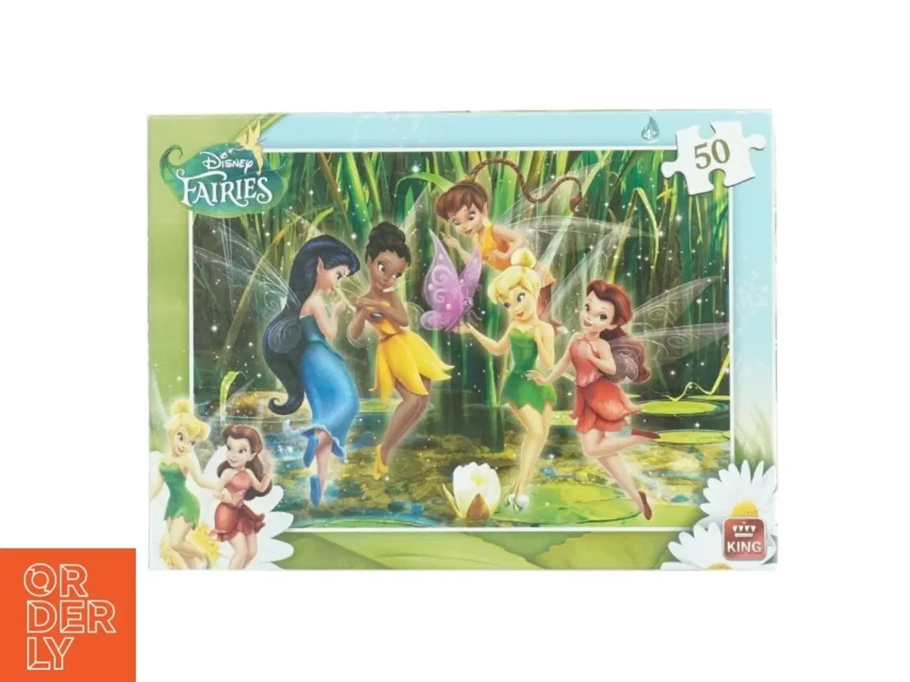 Billede 1 - Disney Fairies puslespil fra King (str. 24,4 x, 17,7 cm)