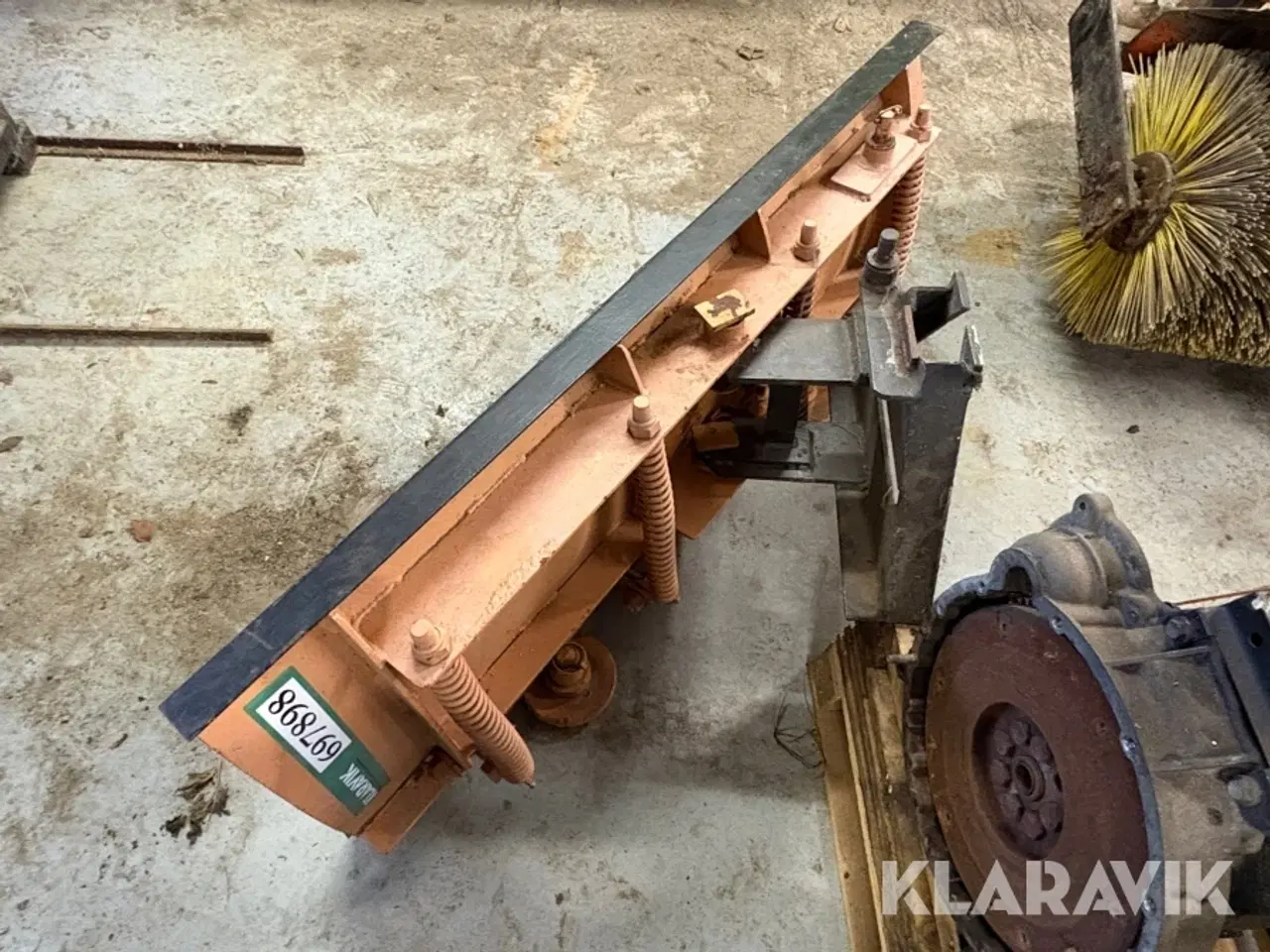 Billede 4 - Skrabeblad med gummikant