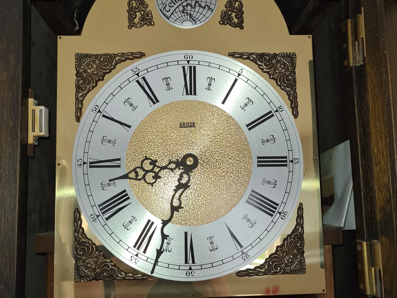 Billede 3 - Standur egetræ m. Tempus urværk 500,-