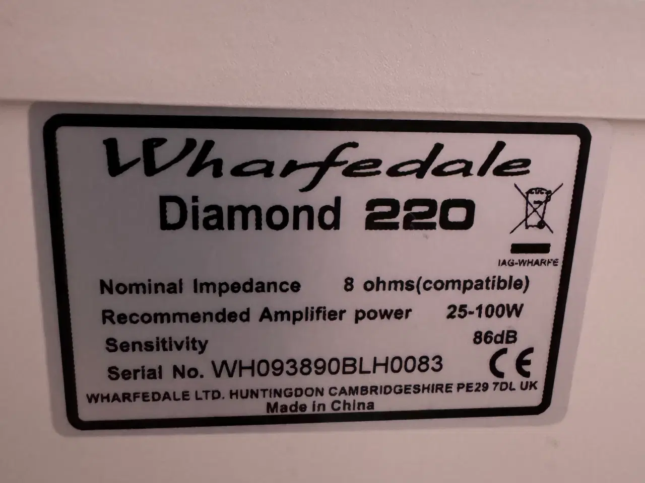 Billede 2 - Wharfedale Diamond 220