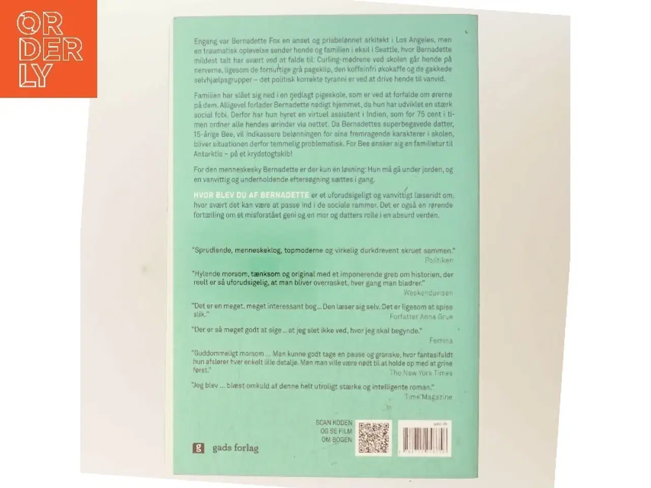 Billede 3 - Hvor blev du af Bernadette af Maria Semple (f. 1964) (Bog)