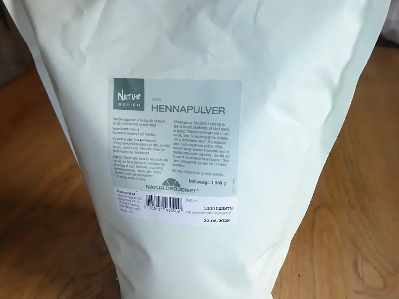 Billede 1 - Næsten 1 kg. rød henna