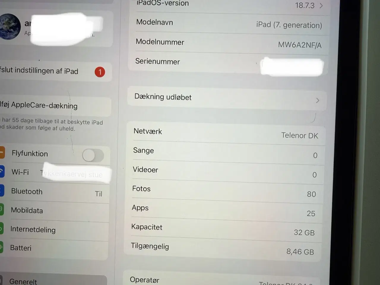 Billede 1 - iPad med simkort 