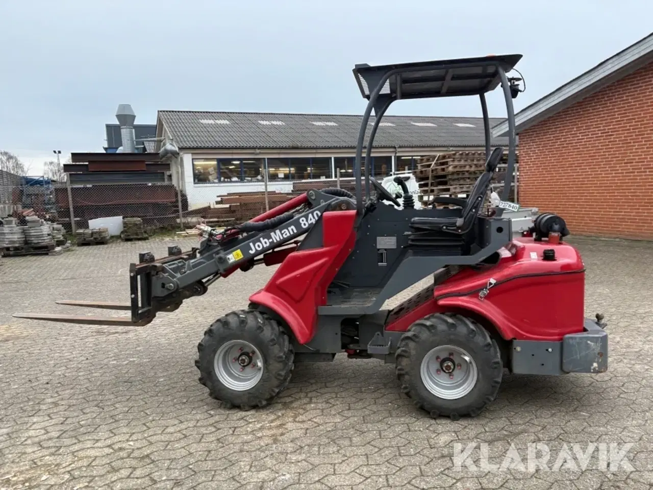 Billede 8 - Minilæsser Job-man 840