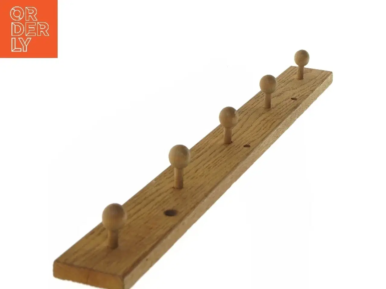 Billede 1 - Knagerække i egetræ (str. 56,5 cm)