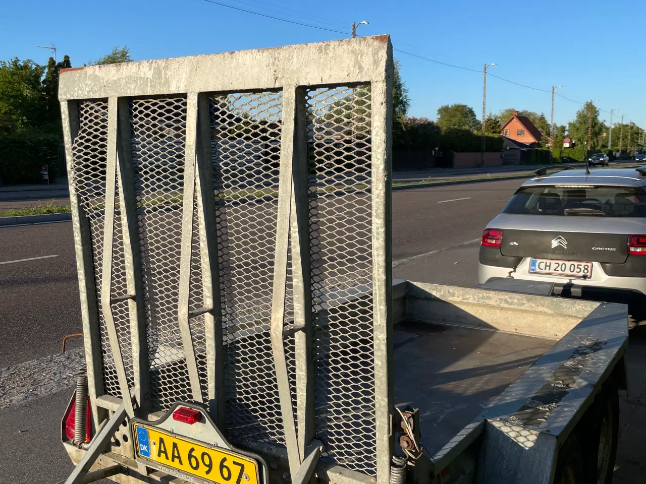Billede 1 - Brenderup maskintrailer med rampe og dobbeltaksel