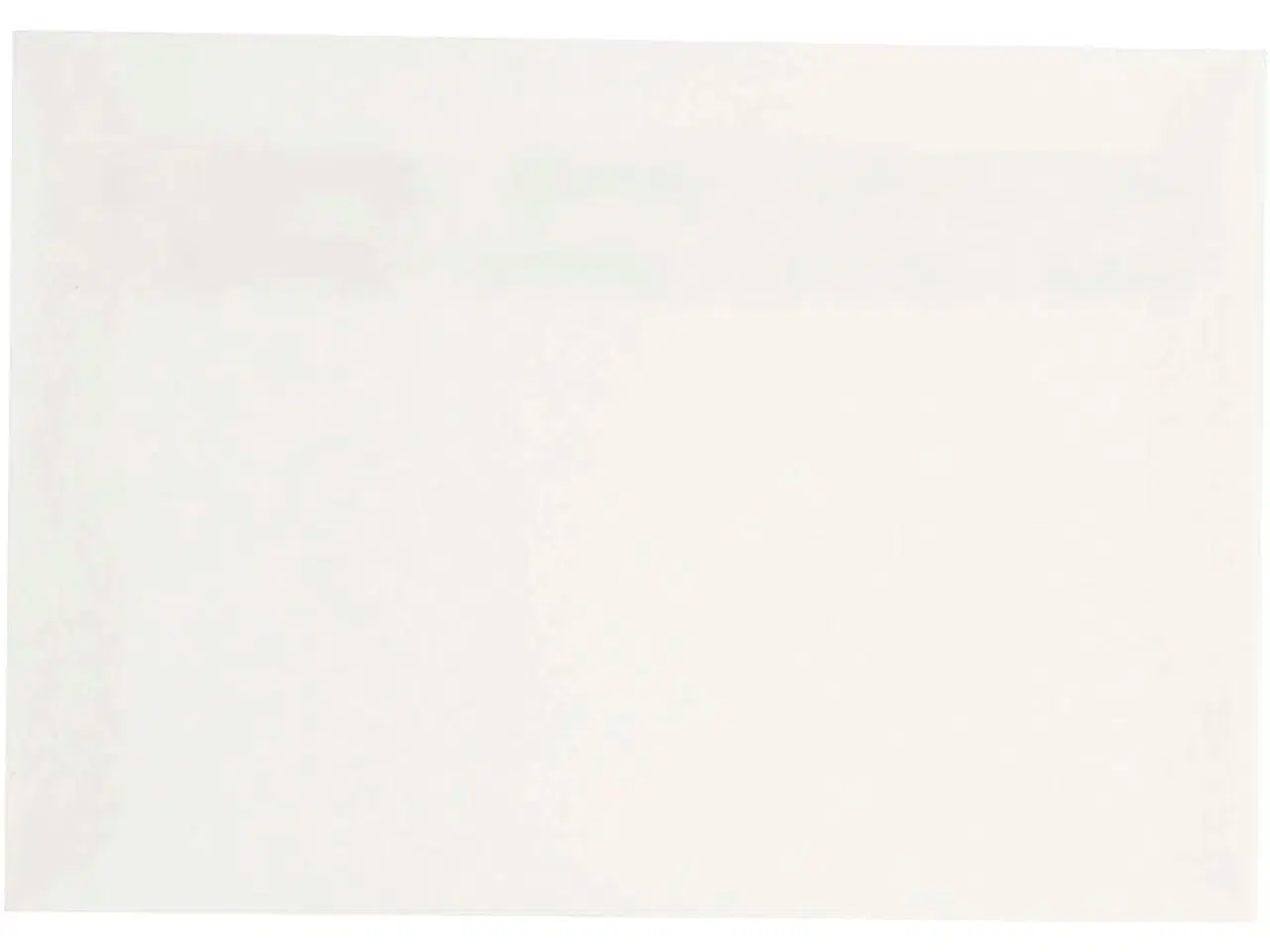 Billede 1 - Kuvert, kuvert str. 11,4x16,2 cm, 120 g, råhvid, 50stk./ 1 pk.