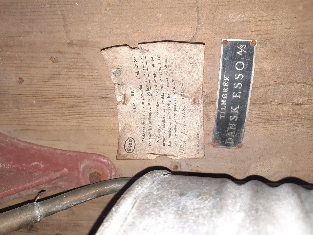 Billede 4 - Gammel benzinstander FRA 1960