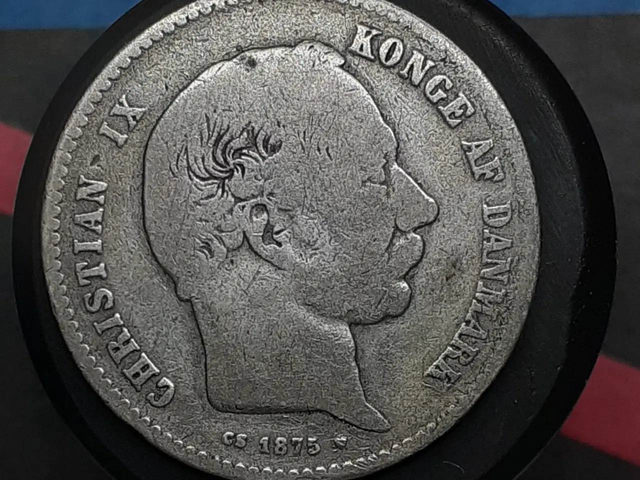 Billede 1 - 1 kr 1875 sølv