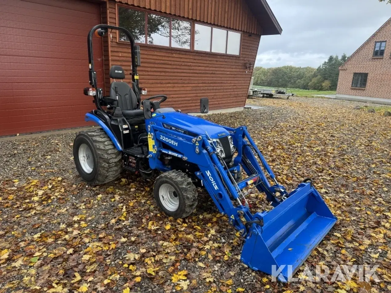 Billede 3 - Minitraktor Solis H26 HTS med frontlæsser