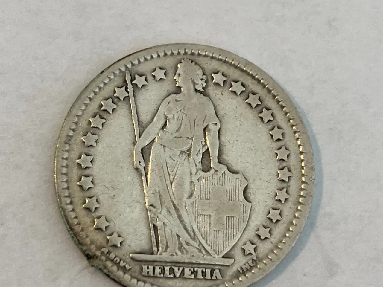 Billede 2 - 1 Franc Switzerland 1914