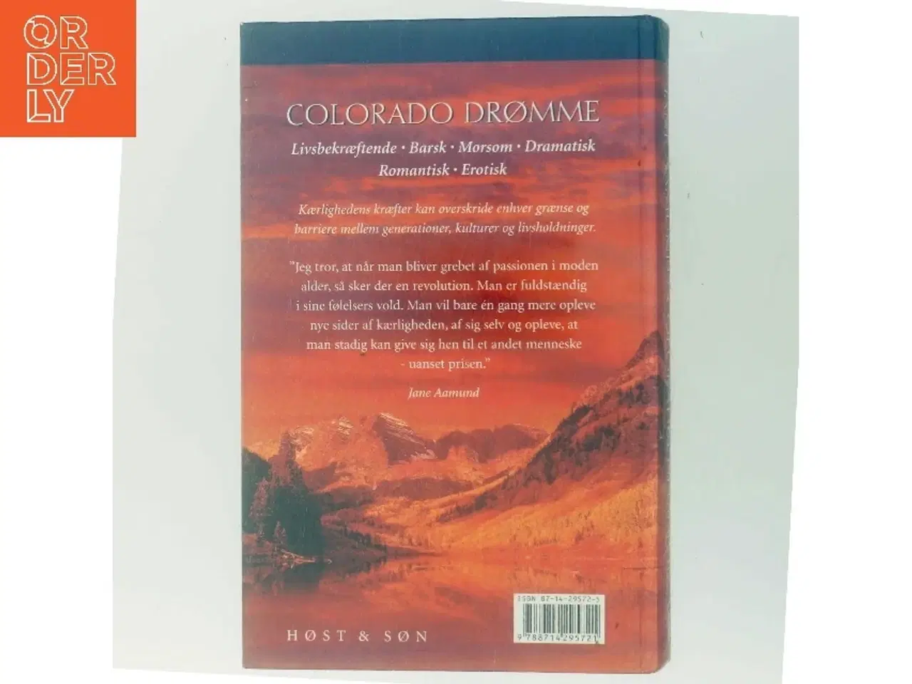 Billede 3 - Colorado drømme : en roman om den modne passion af Jane Aamund (Bog)