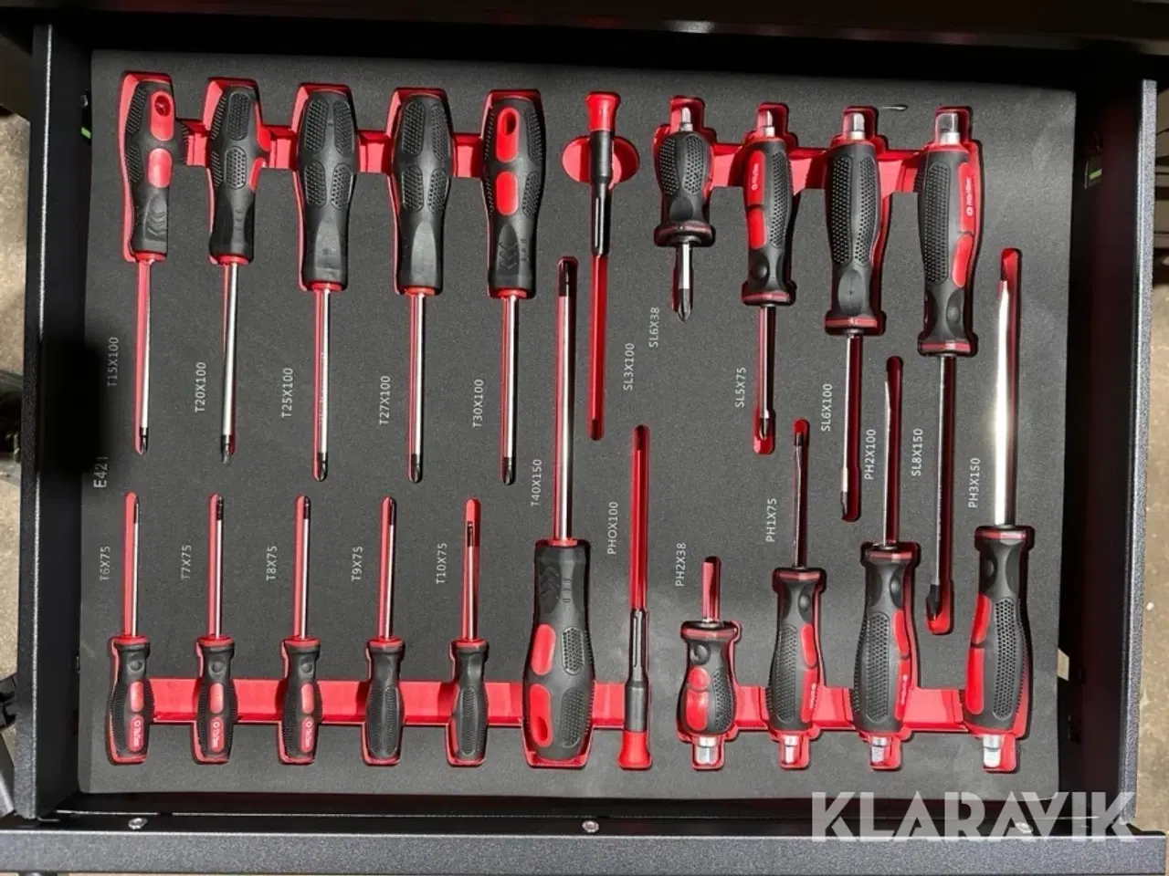 Billede 4 - Værkstedsvogn Bearsafe 13 skuffer