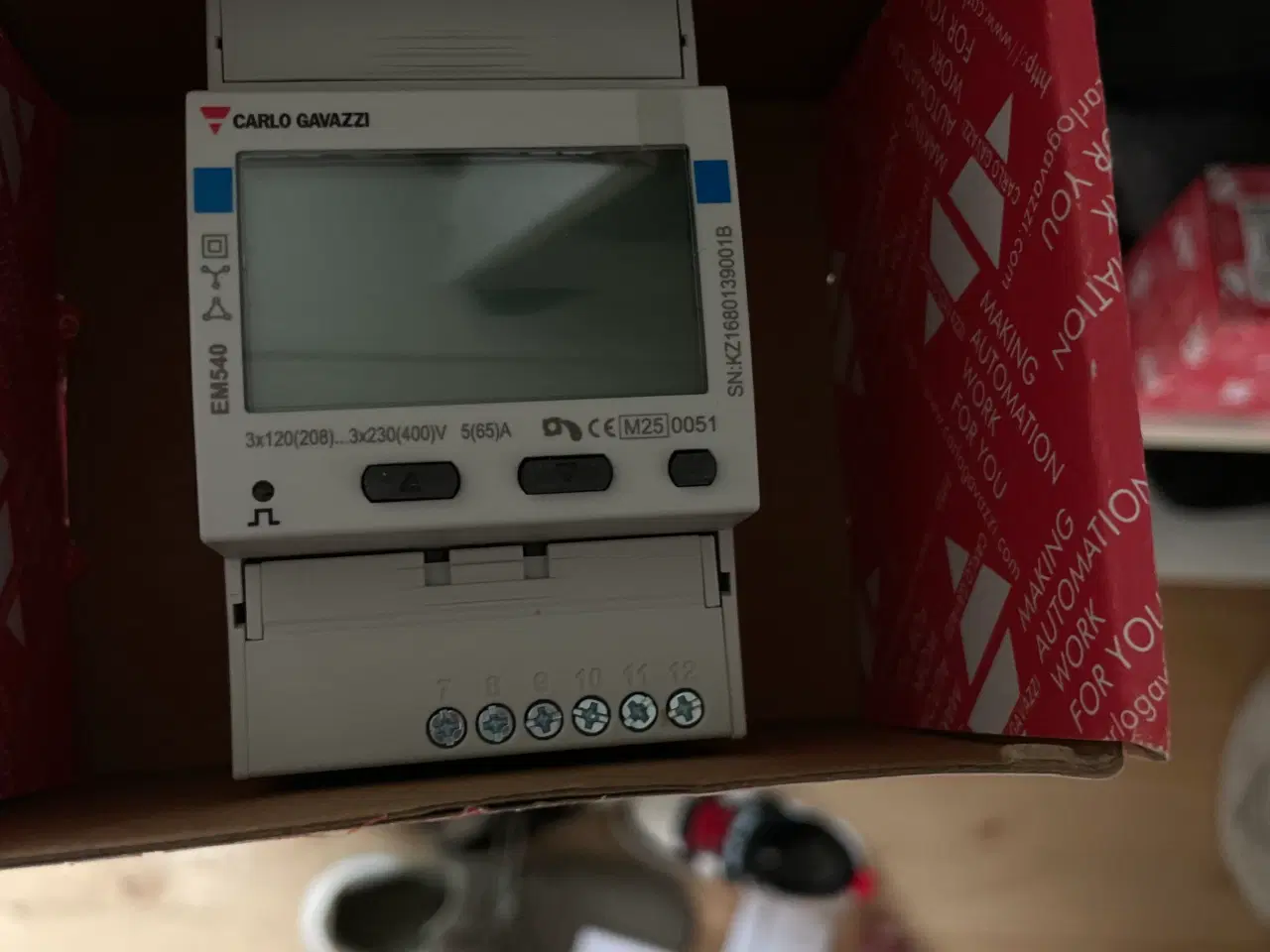 Billede 3 - Carlo Gavazzi EM540DINAV23XS1PFB Energiemåler 3-fa