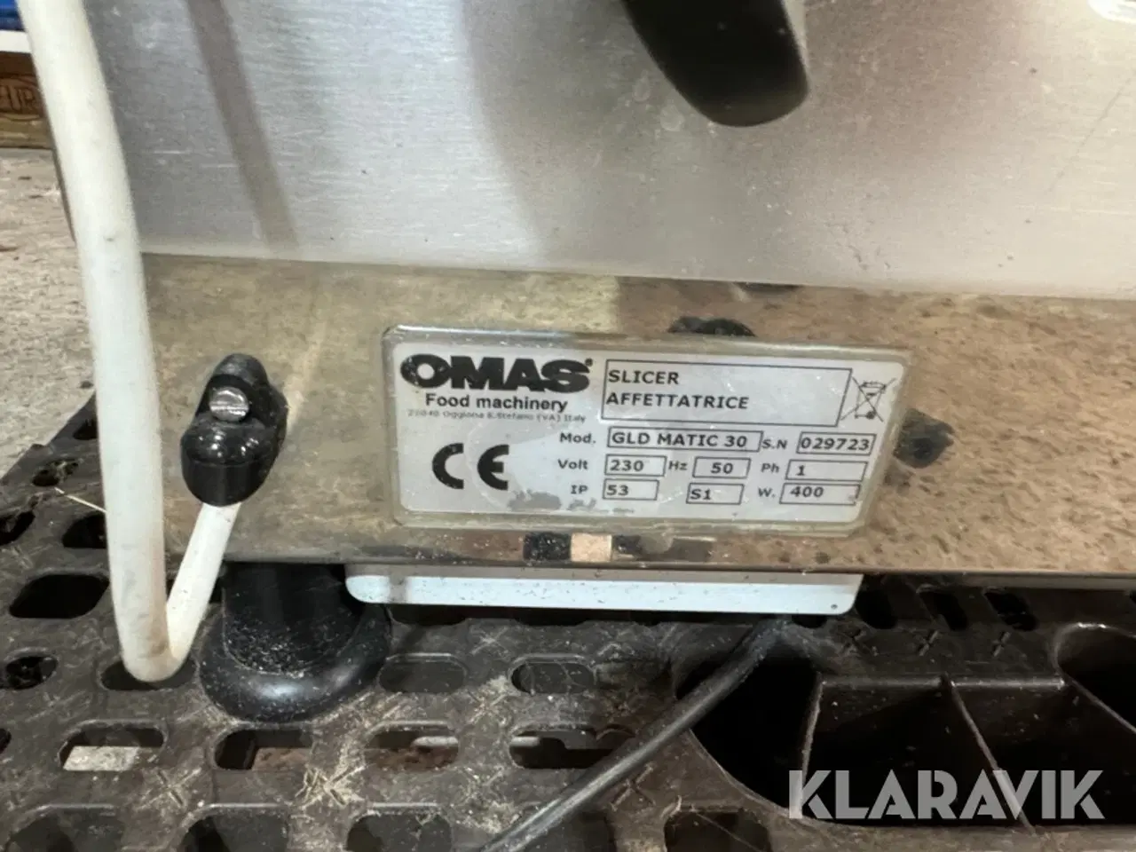 Billede 8 - Pålægsskære OMAS GLD MATIC 30