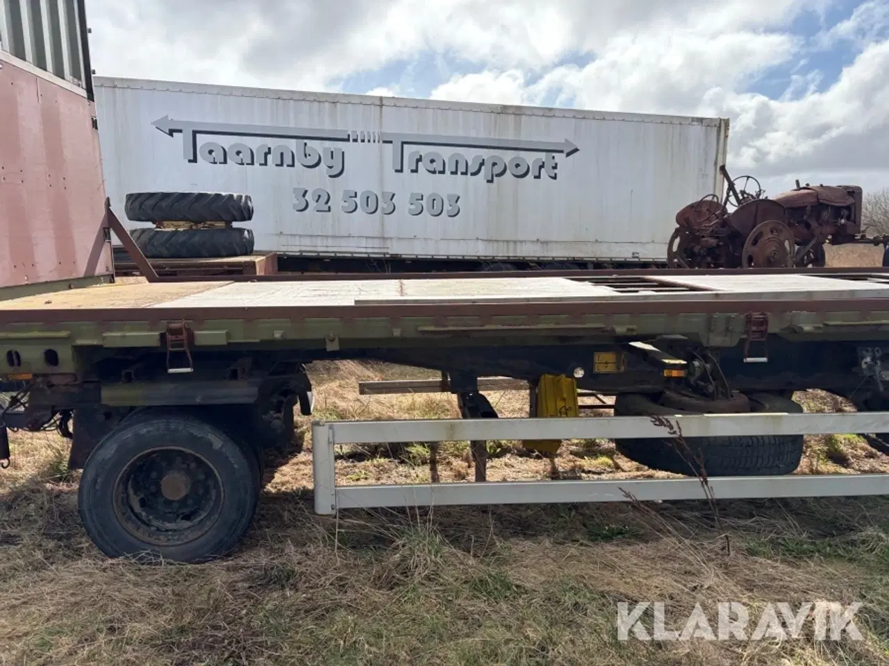 Billede 12 - Veksellad-Trailer Krone AZ med lad