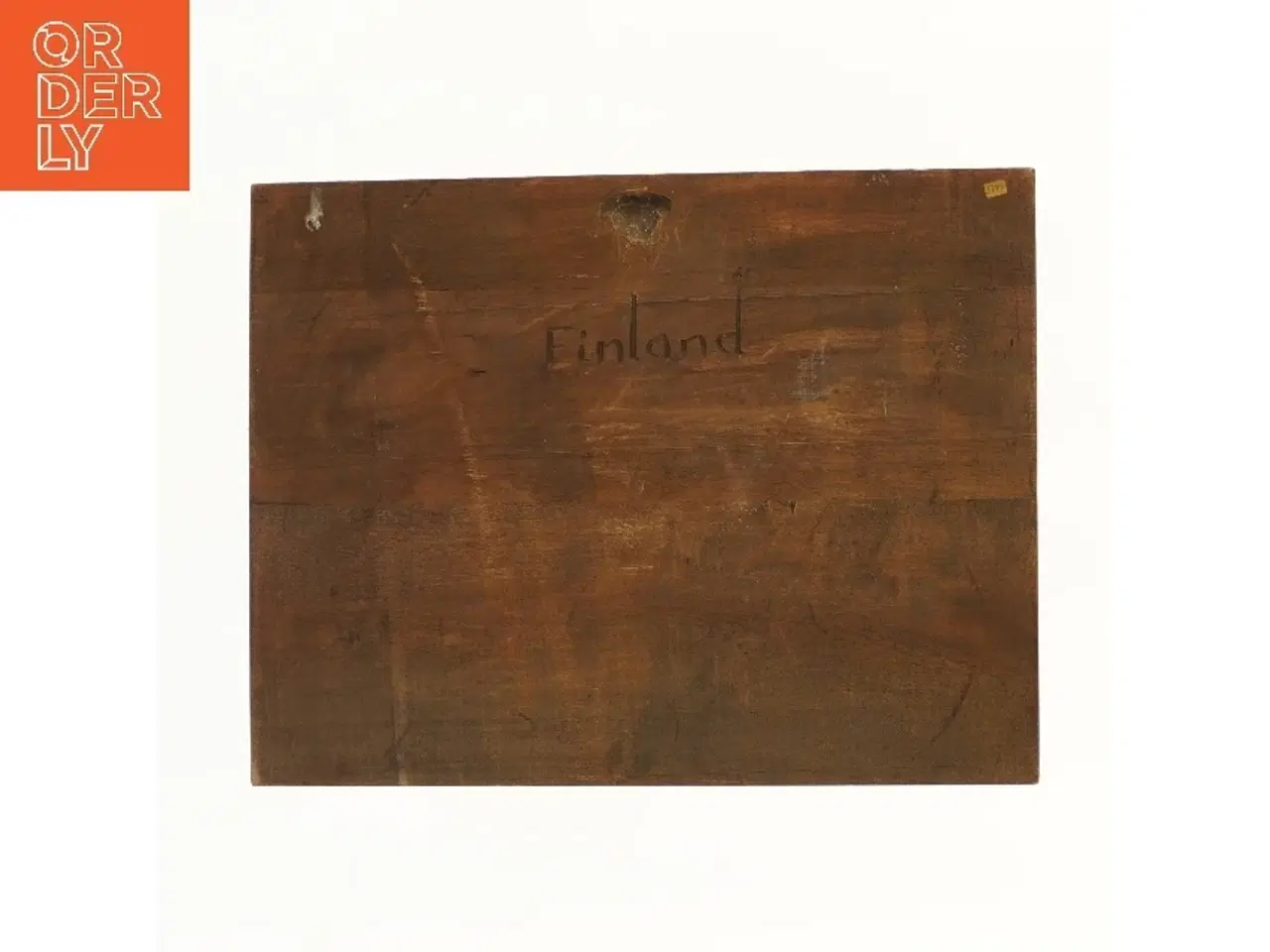 Billede 2 - Trærelief Finland (str. 44,5x34,5 cm)