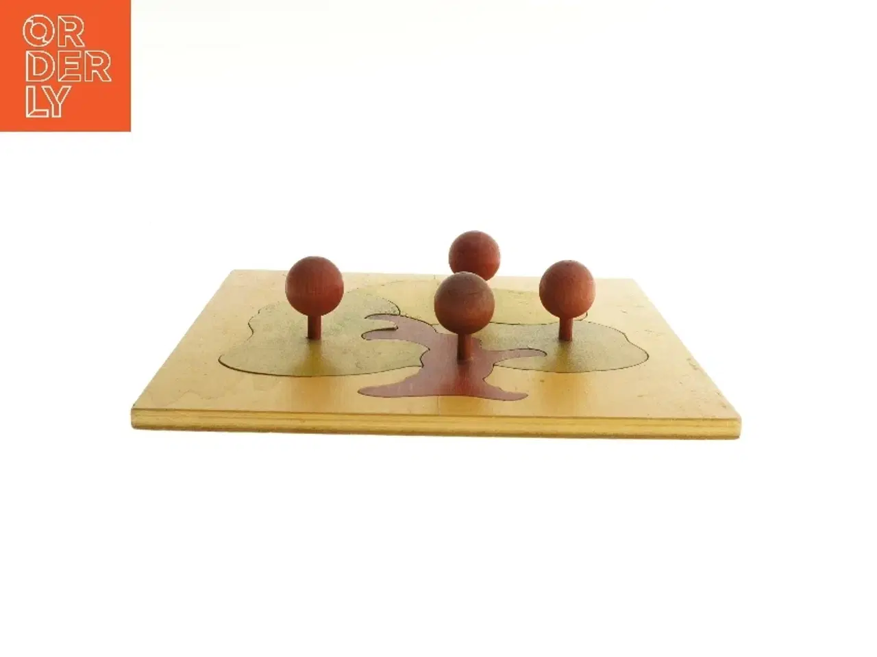 Billede 2 - Træpuslespil til børn (str. 30x30 cm)