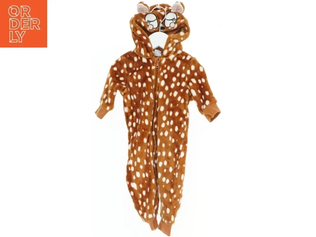 Billede 1 - Bambi-inspireret fleece heldragt fra Lindex (str. 62)