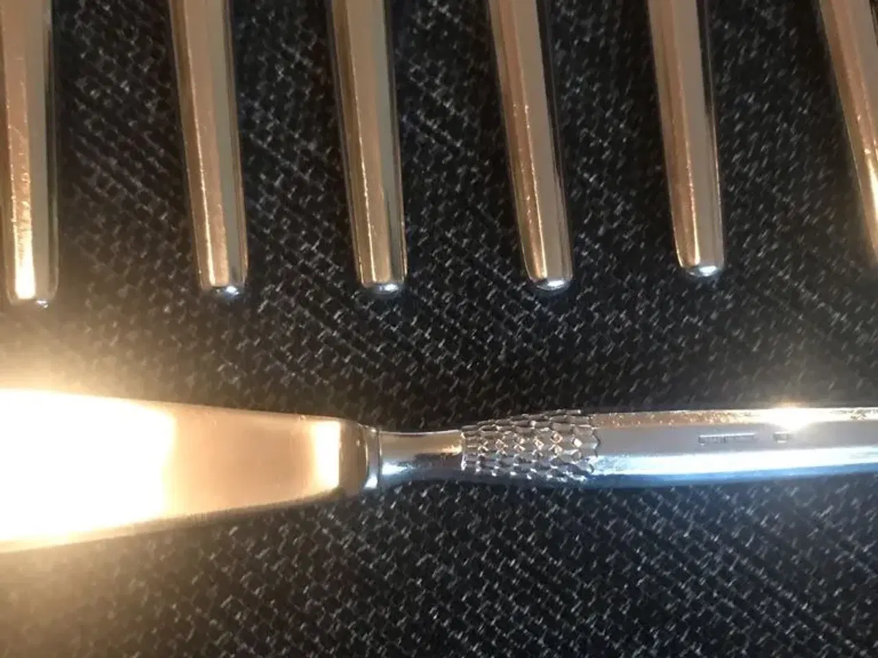 Billede 4 - CHERI Sølvplet - middagsknive mm 16 dele
