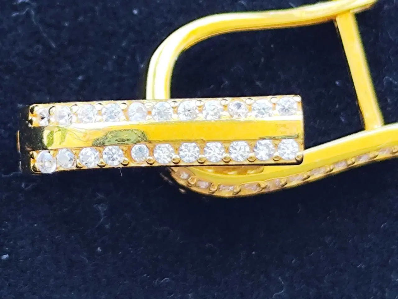 Billede 5 - Øreringe 21 karat ægte guld 