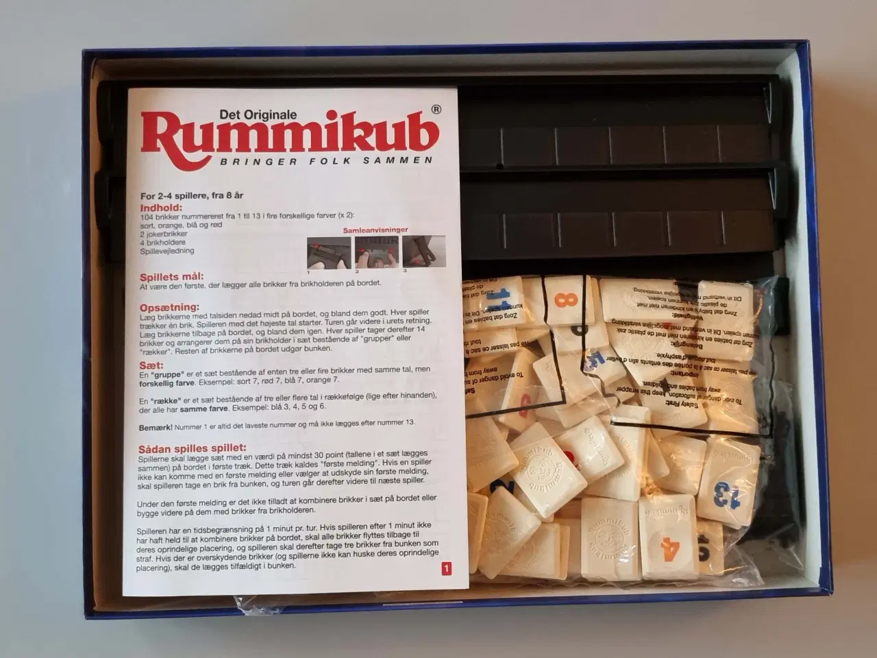 Billede 2 - Brætspil - Rummikub - Familiespil fra 7/8 år