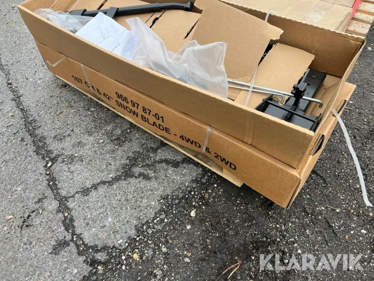 Billede 5 - Dozerblade blandet Husquarna