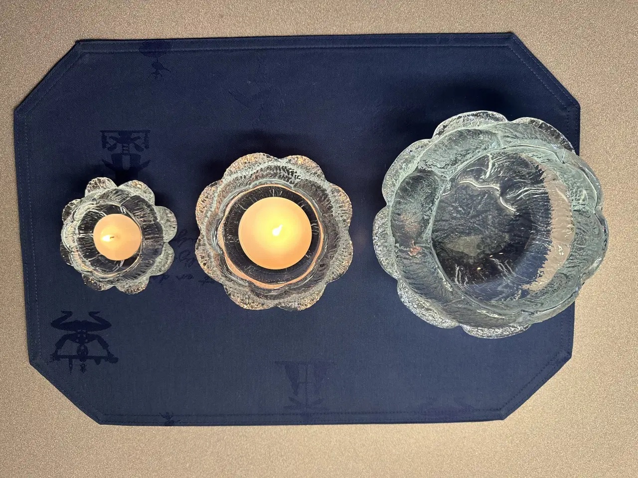 Billede 11 - Holmegaard Åkande Fyrfads lysestager 