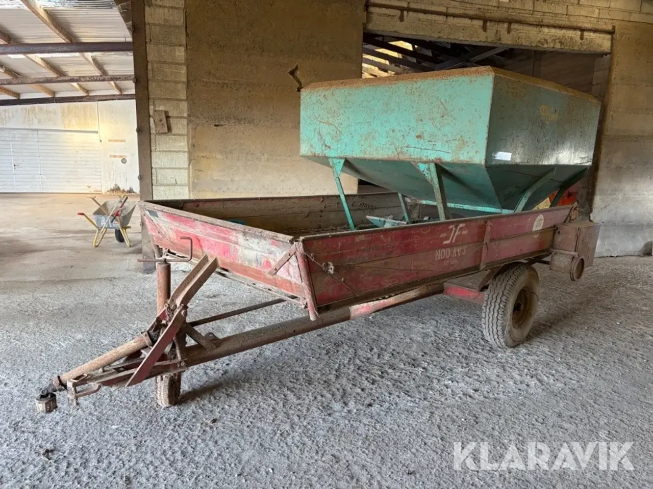 Billede 1 - Landbrugsvogn JF Nod Av3 med spreder