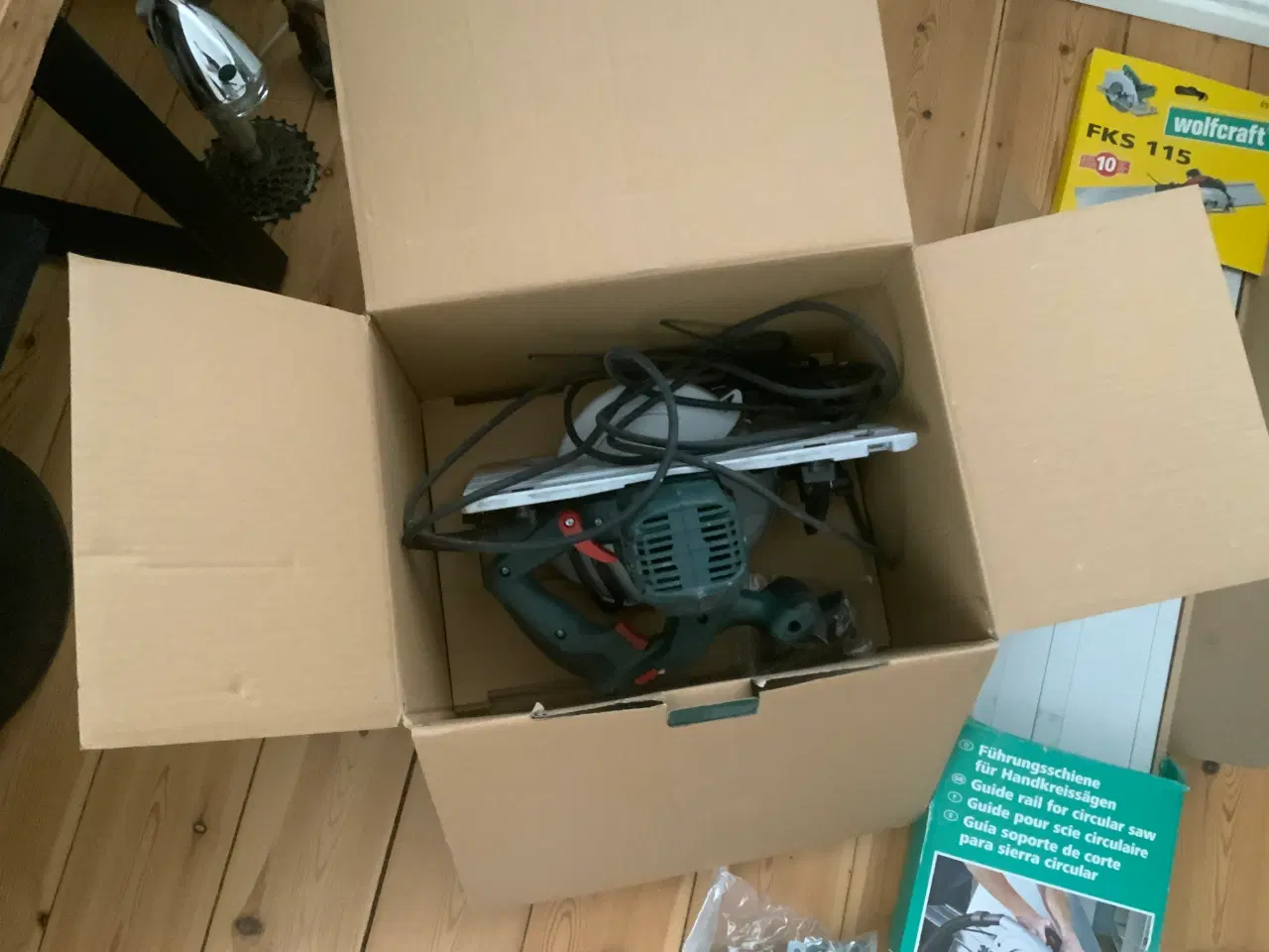 Billede 7 - METABO KS 55FS RUNDSAV + WOLFCRAFT FKS FØRINGSSKIN