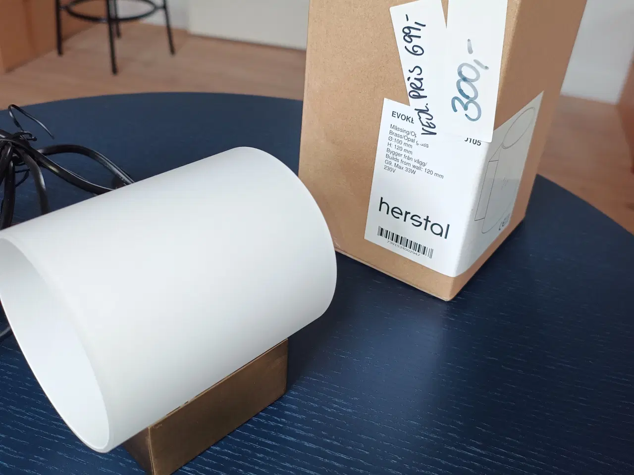 Billede 5 - Helt ny Herstal væglampe