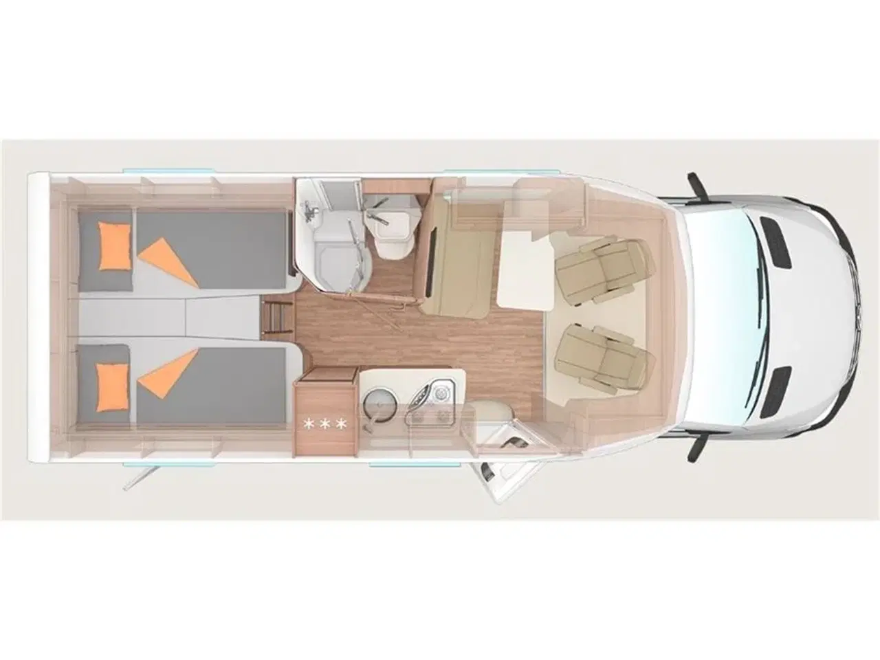 Billede 3 - 2026 - Weinsberg Pepper Edition MEG 640 Mercedes   Weinsberg Pepper Edition 640 MEG Mercedes 2026 - Se den nu hos Camping-Specialisten.dk