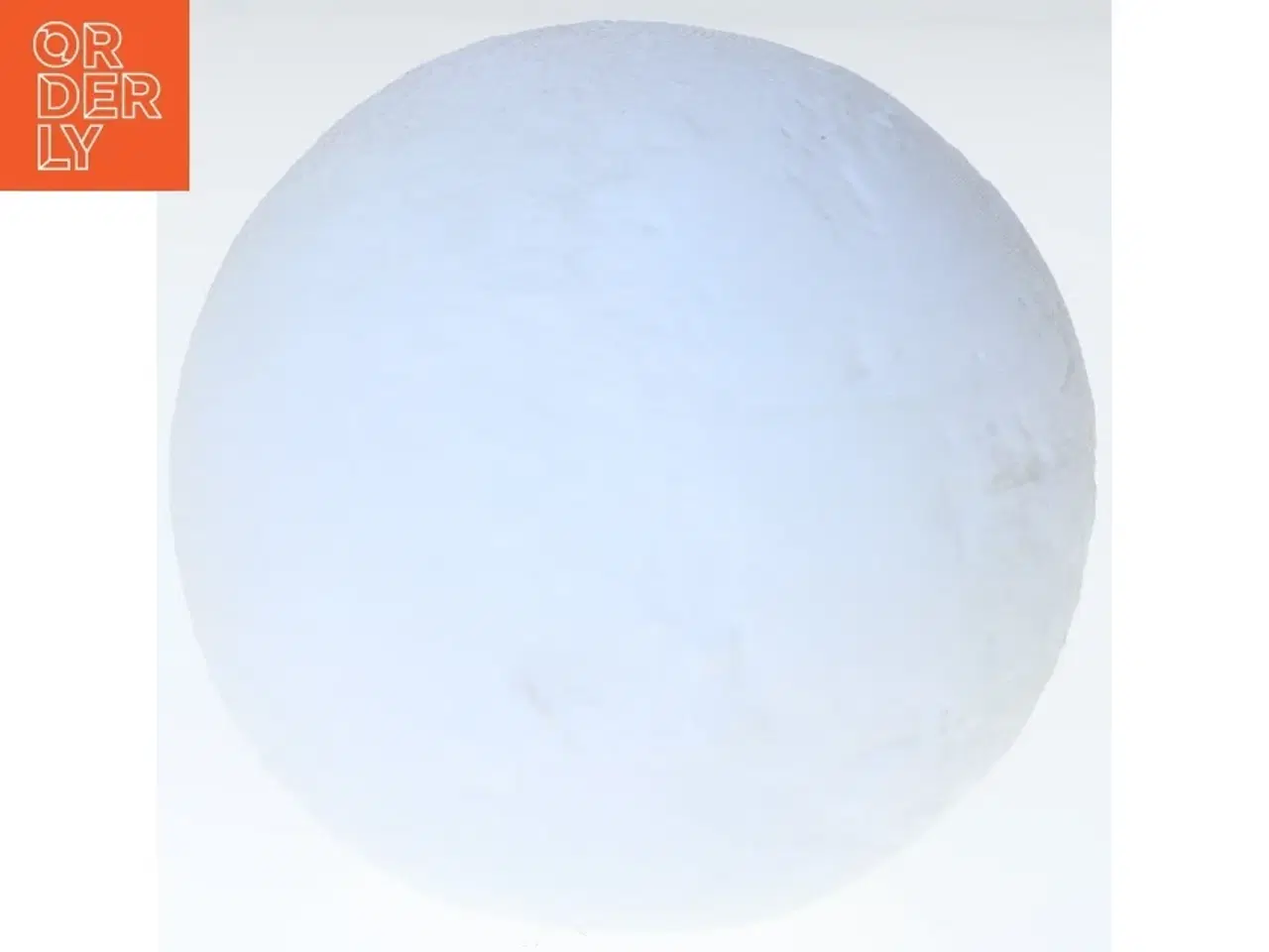 Billede 2 - Hvid kugle lampe (str. Ø 6,5 cm)